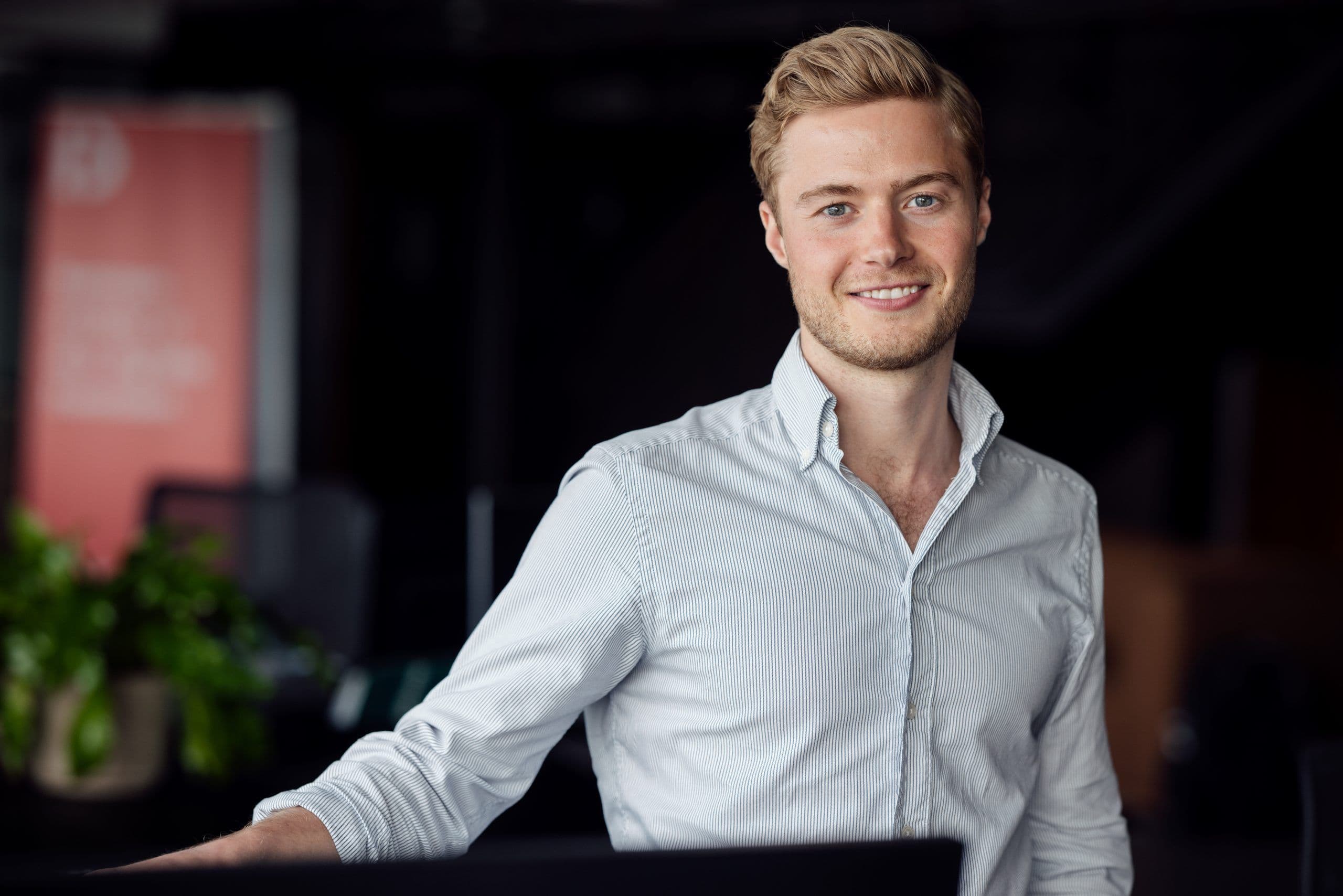 Portrait of Anders Hamstad